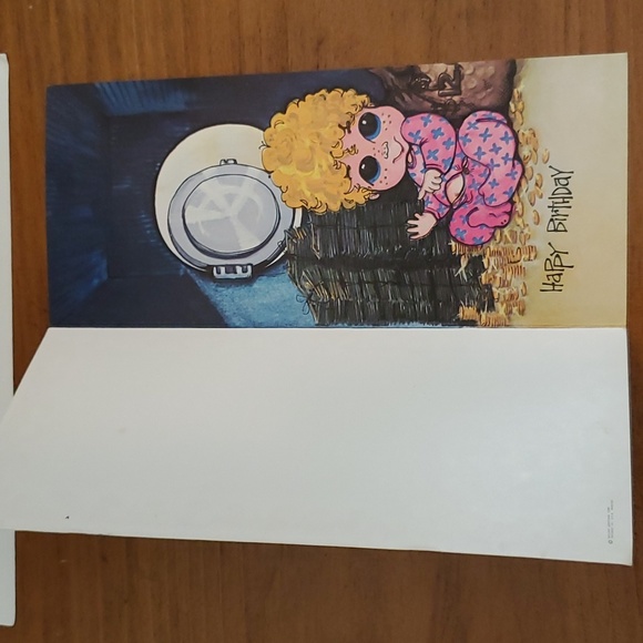 Unused Vintage 1972 "Howard Hughes" Birthday Card (GiGi Cards GALLANT) w/Envelop - Picture 2 of 11